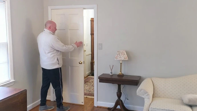 How to Build a Freestanding Double Door Frame : 6 Steps DIY