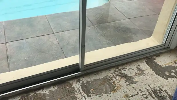 Why Does My Sliding Glass Door Track Fill With Water - Proper Explanation