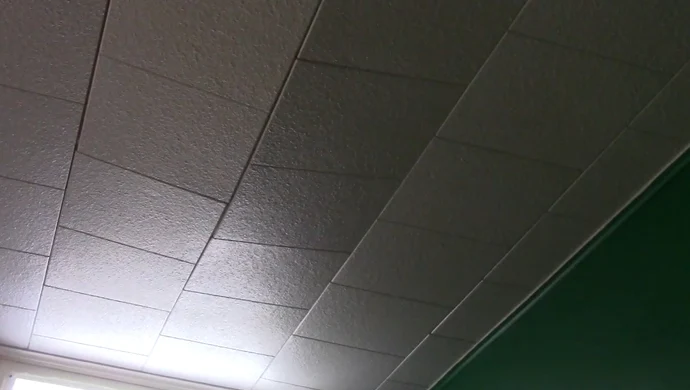How to Fix Sagging Ceiling Tiles