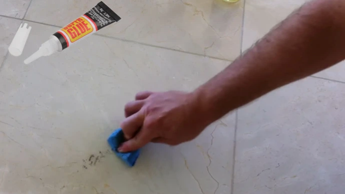 How to Remove Super Glue From Ceramic Tile