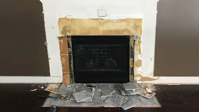 How to Remove Tile From Fireplace : Complete 8 Steps Guide