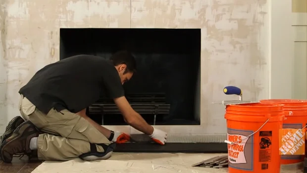 What Precautions to Take When Removing Tile From the Fireplace