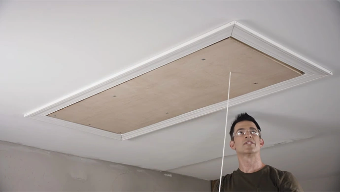 How to Hide a Ceiling Attic Door