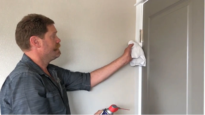 How to Stop Black Dust from Door Hinges